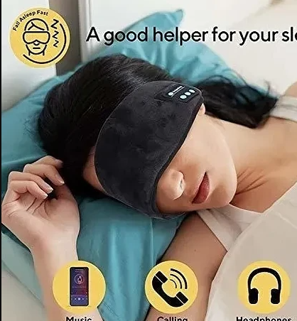 Máscara Para Los Ojos con Auriculares